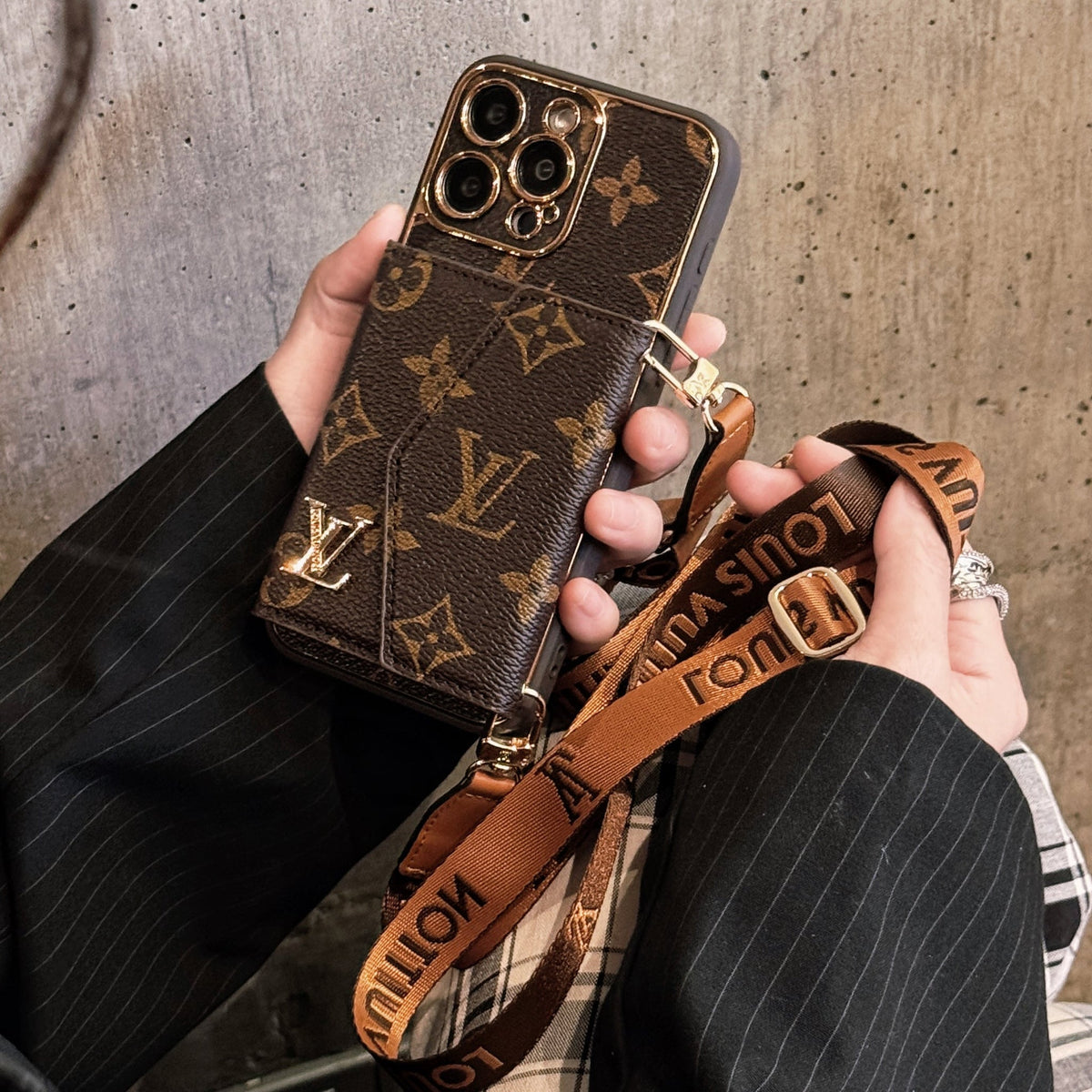 Premium Leather iPhone Case