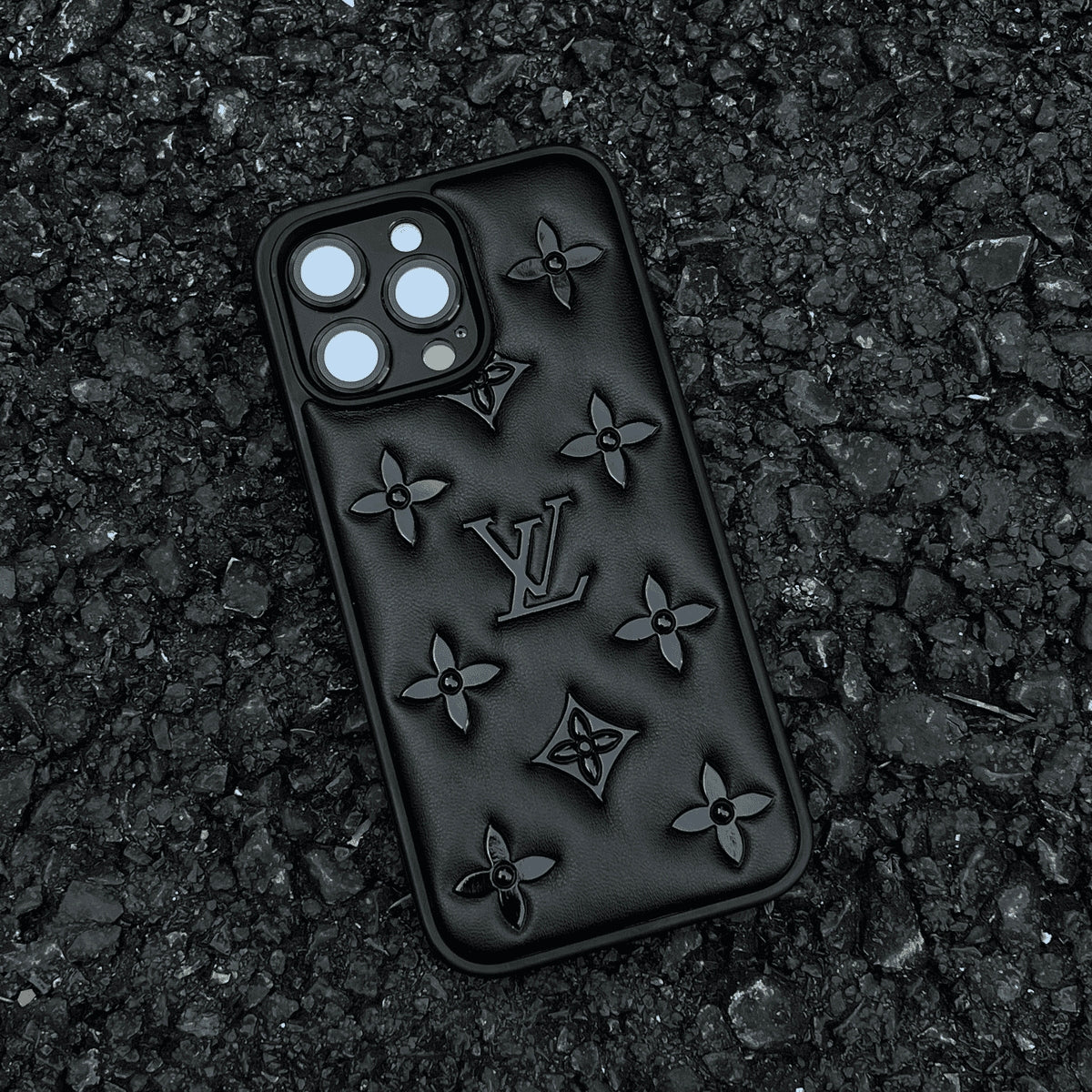 3D Leather Luxury iPhone Case