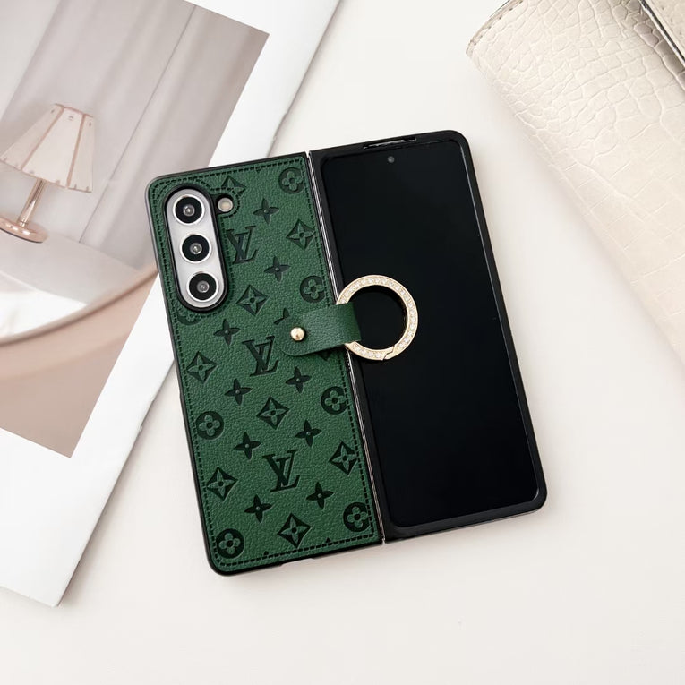 Luxury Leather Galaxy Z Fold Cover
