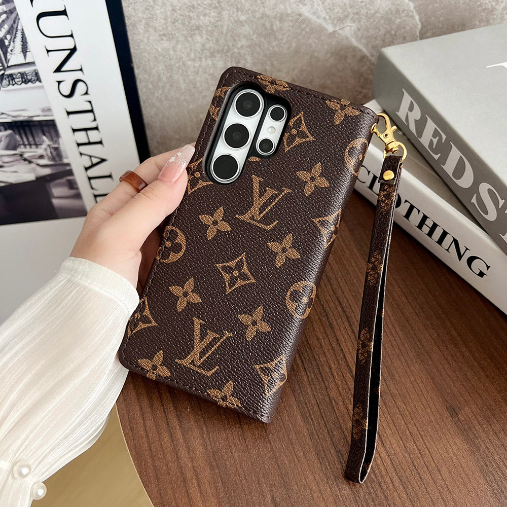 Luxury Leather Wallet Galaxy S Case