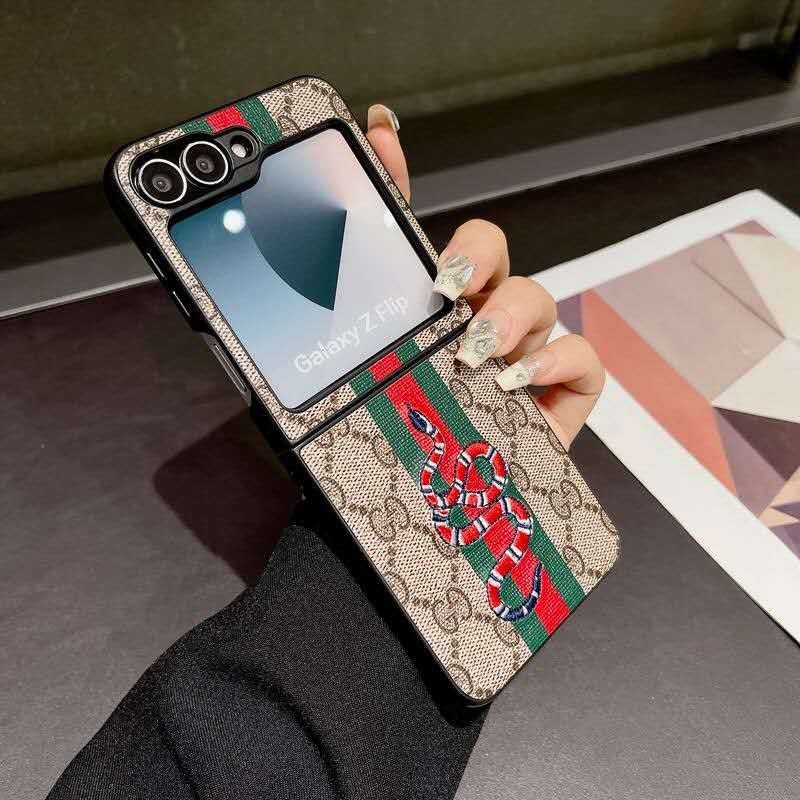 Elegance Woven Z Flip Case