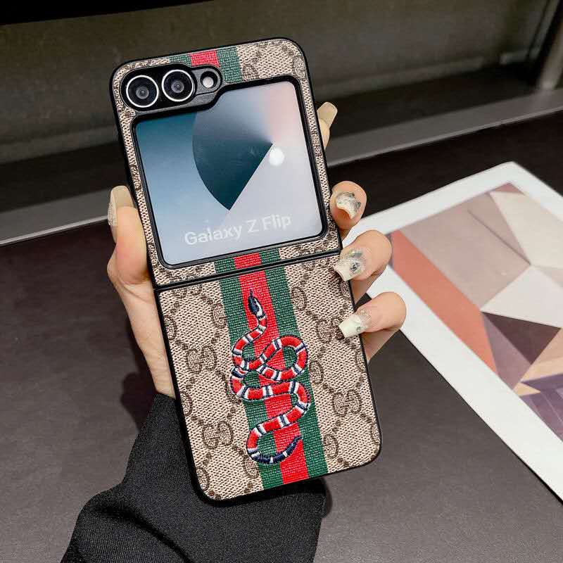 Elegance Woven Z Flip Case