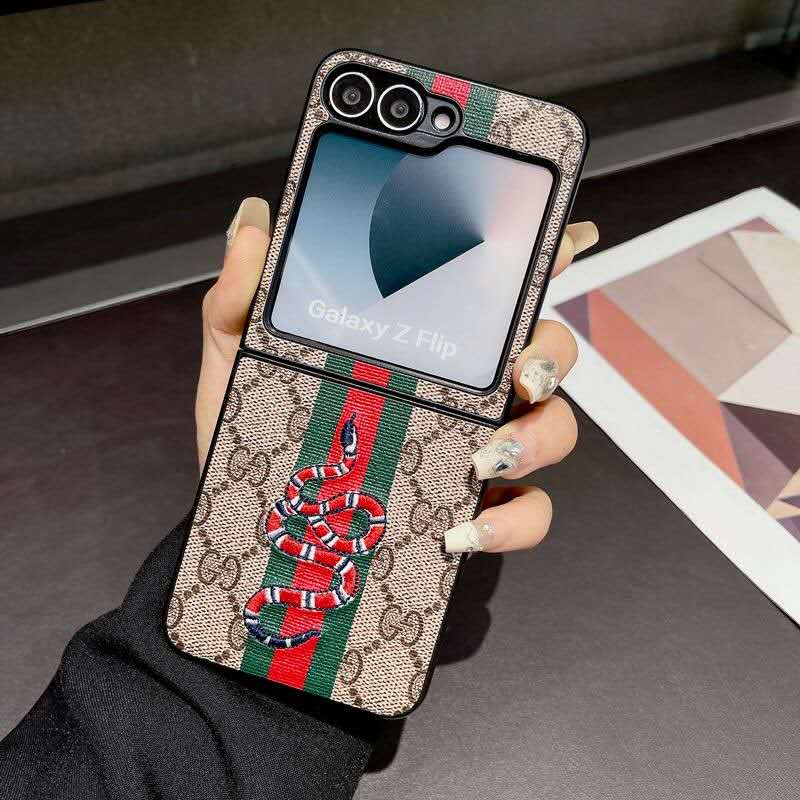 Elegance Woven Z Flip Case