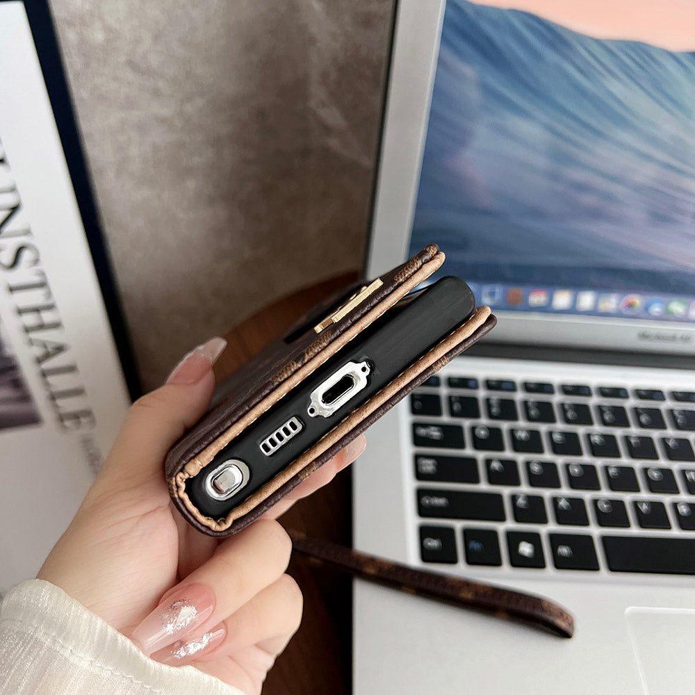 Luxury Leather Wallet Galaxy S Case