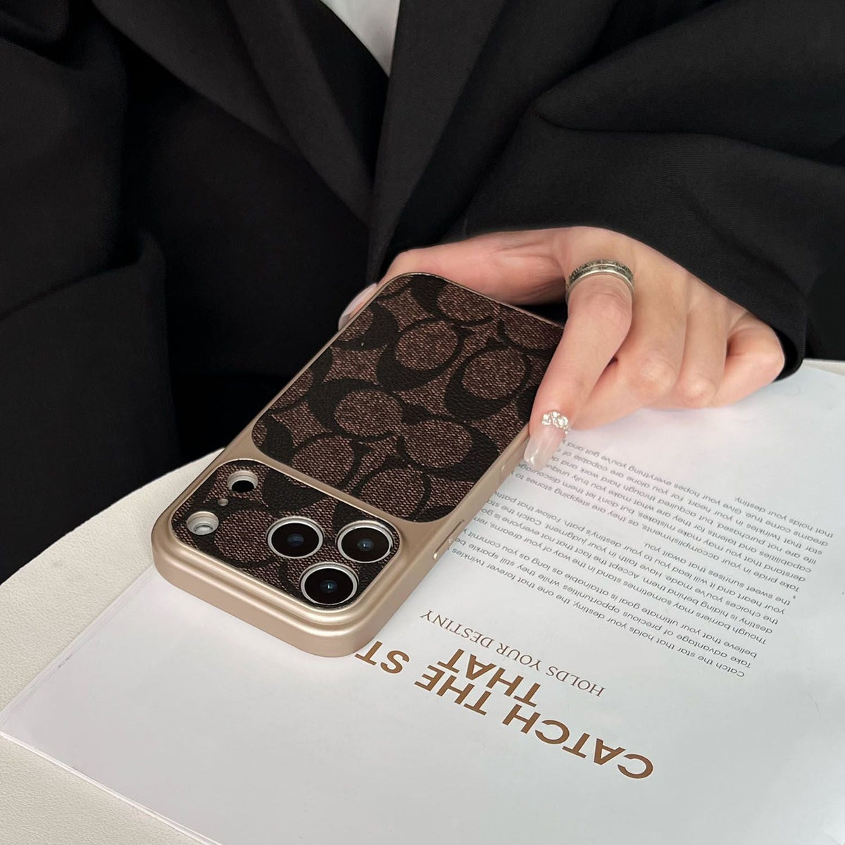 Luxe Feminine Edition iPhone Case