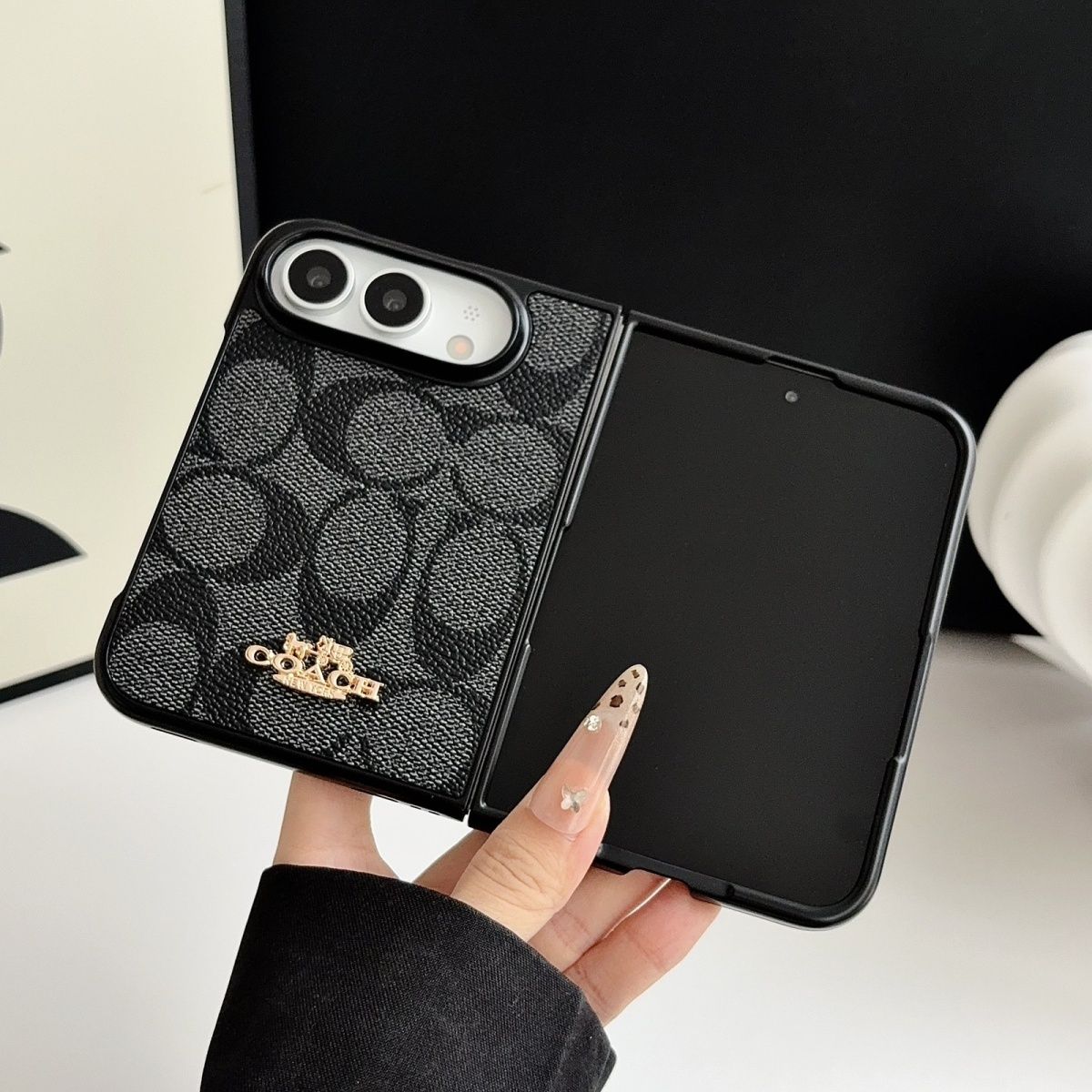 iPhone DUO - Monogram Luxe Phone Case