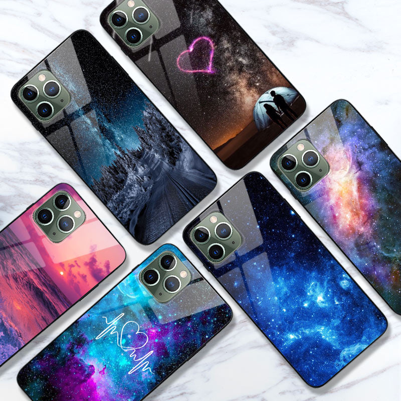 Phone Cases For iphone 11 Pro Max SE 2020 XS Max XR X 7 8 Plus 12 mini Pro Max Case Cover Glossy Silicone Soft
