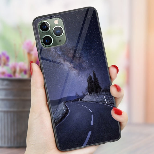 Phone Cases For iphone 11 Pro Max SE 2020 XS Max XR X 7 8 Plus 12 mini Pro Max Case Cover Glossy Silicone Soft