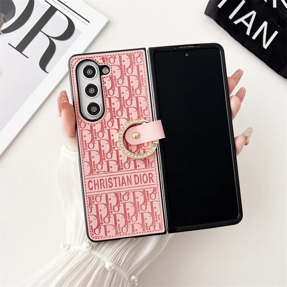 The Leather Classic Z fold Case