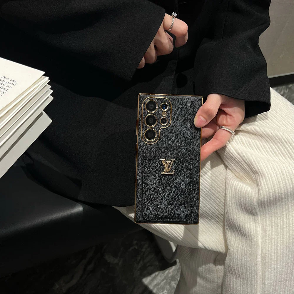 Luxury Wallet Card Samsung S Case