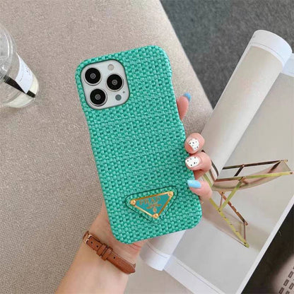 Luxury Woven iPhone Case