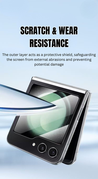 Samsung Galaxy Z Flip Back Screen Protector | Anti-Scratch & Fingerprint Resistant