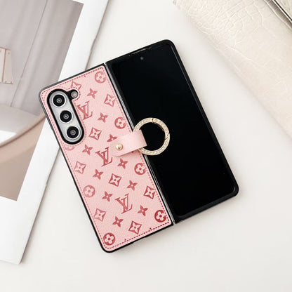 Luxury Leather Galaxy Z Fold Cover