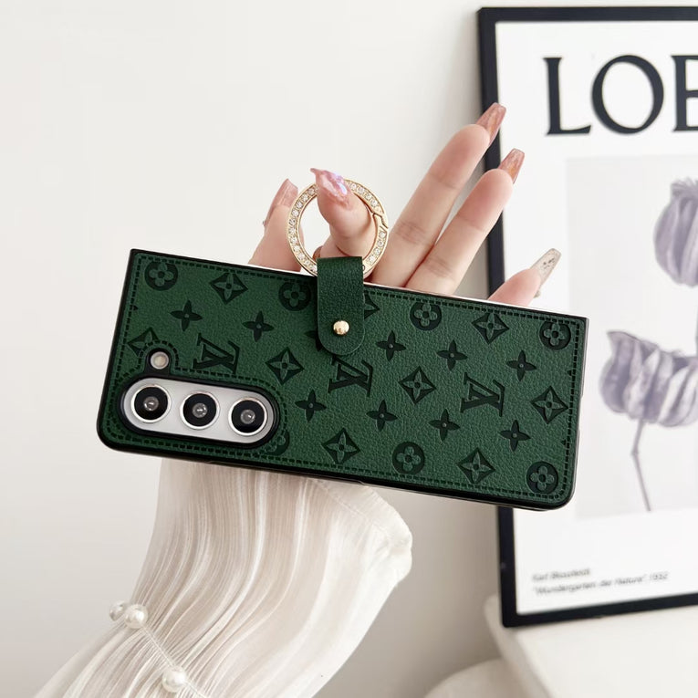 Luxury Leather Galaxy Z Fold Cover