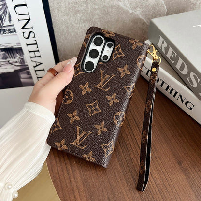 Luxury Leather Wallet Galaxy S Case