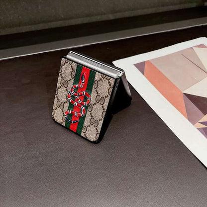 Elegance Woven Z Flip Case