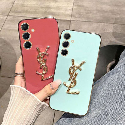 Elegant Glossy Luxury Phone Case for Samsung