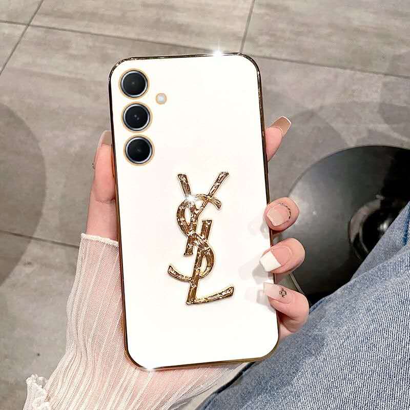 Elegant Glossy Luxury Phone Case for Samsung