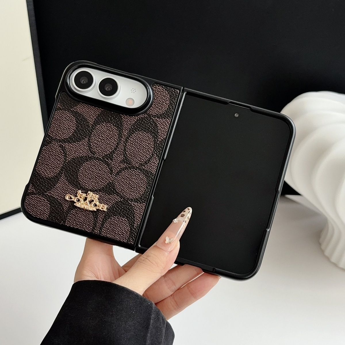 iPhone DUO - Monogram Luxe Phone Case