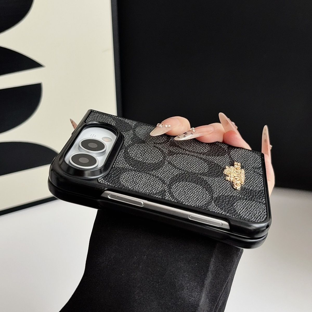 iPhone DUO - Monogram Luxe Phone Case