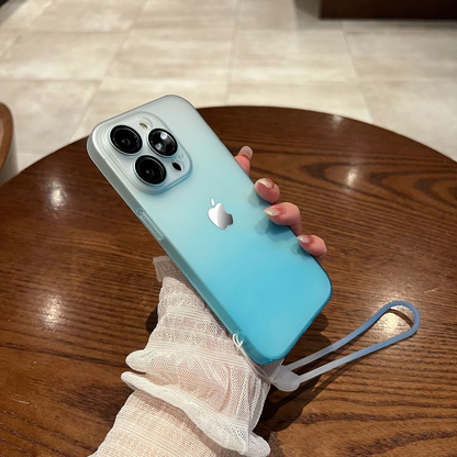 Transparent skin-feeling frosted hard Case For Iphone