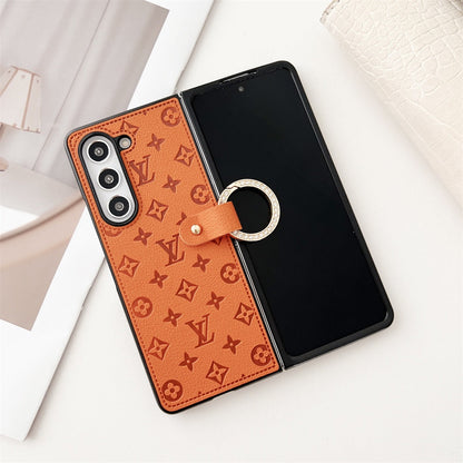 Luxury Leather Galaxy Z Fold Cover