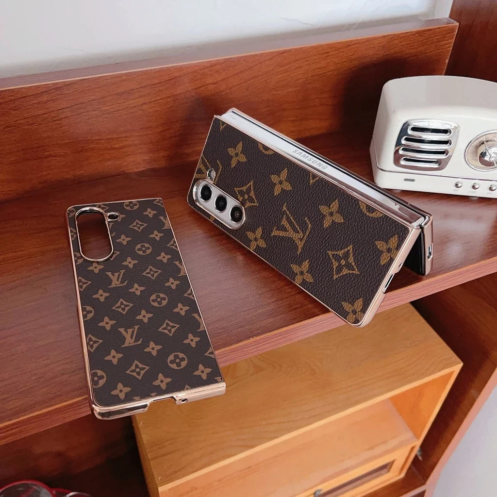 Elegance Leather Z fold Case
